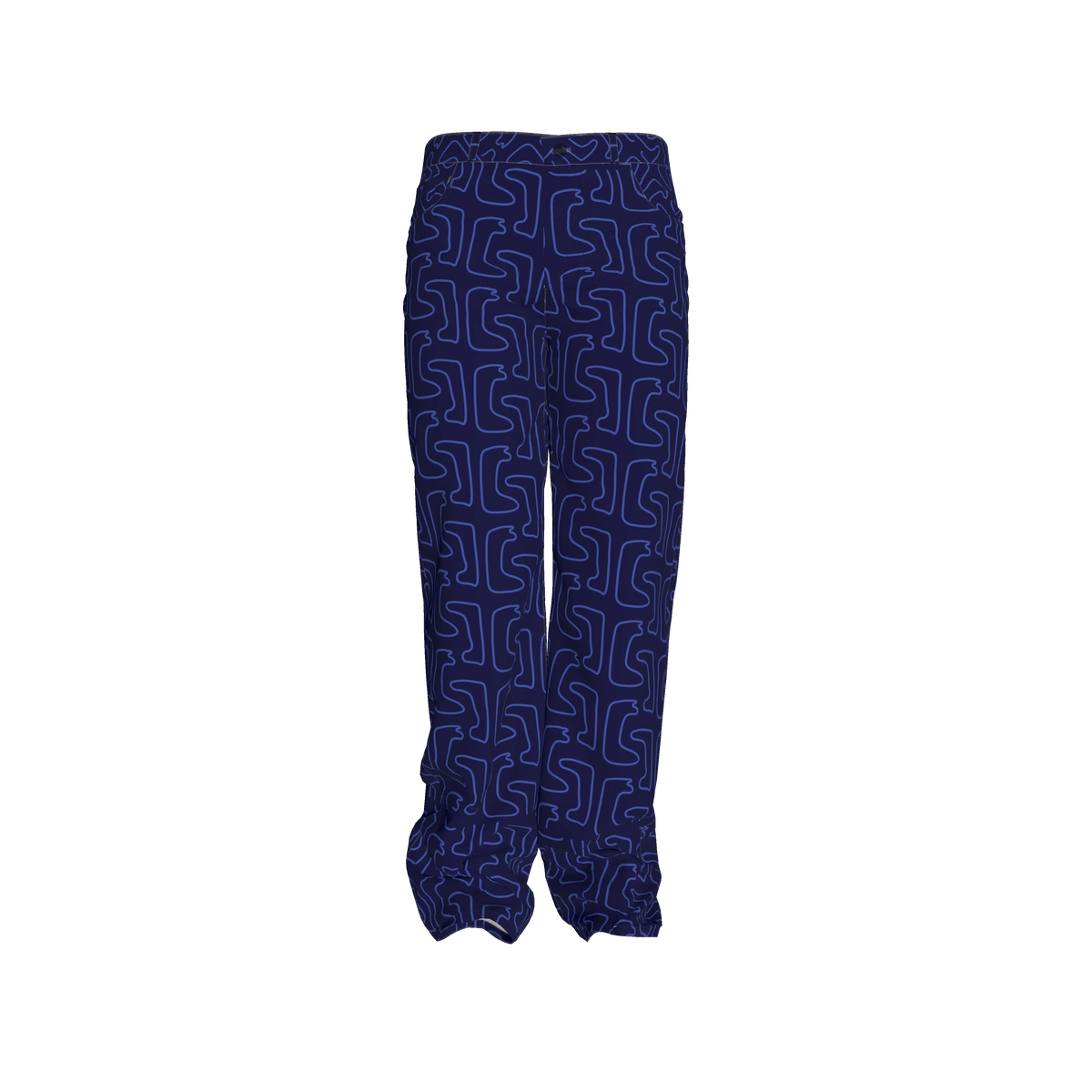 Straight Leg Long Jeans | Indigo Blue Edition