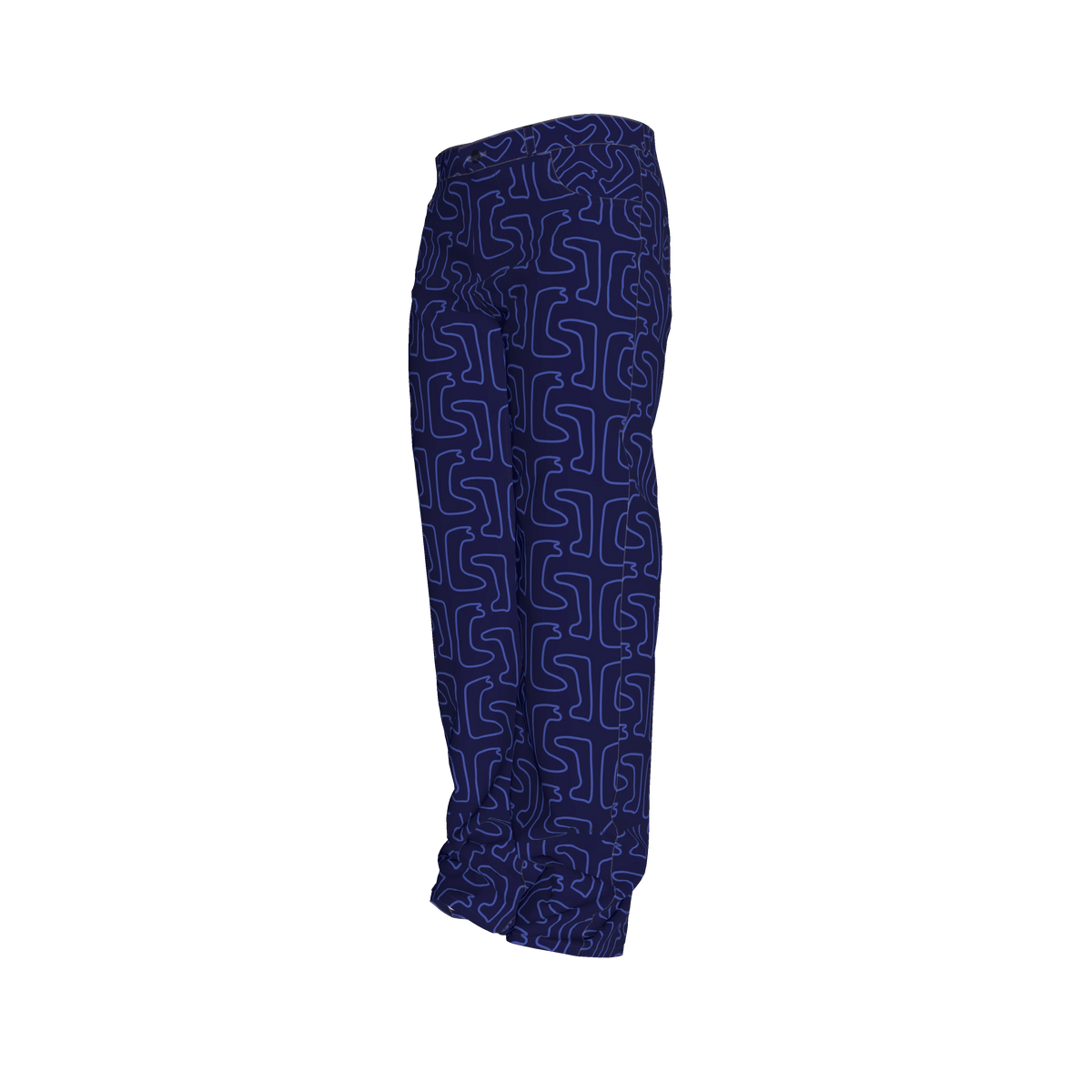 Straight Leg Long Jeans | Indigo Blue Edition