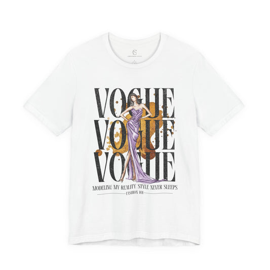 Vogue Model Tee | Unisex Fashion Illustration Graphic T-shirt