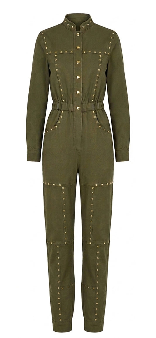 Iconic Studded Jumpsuit