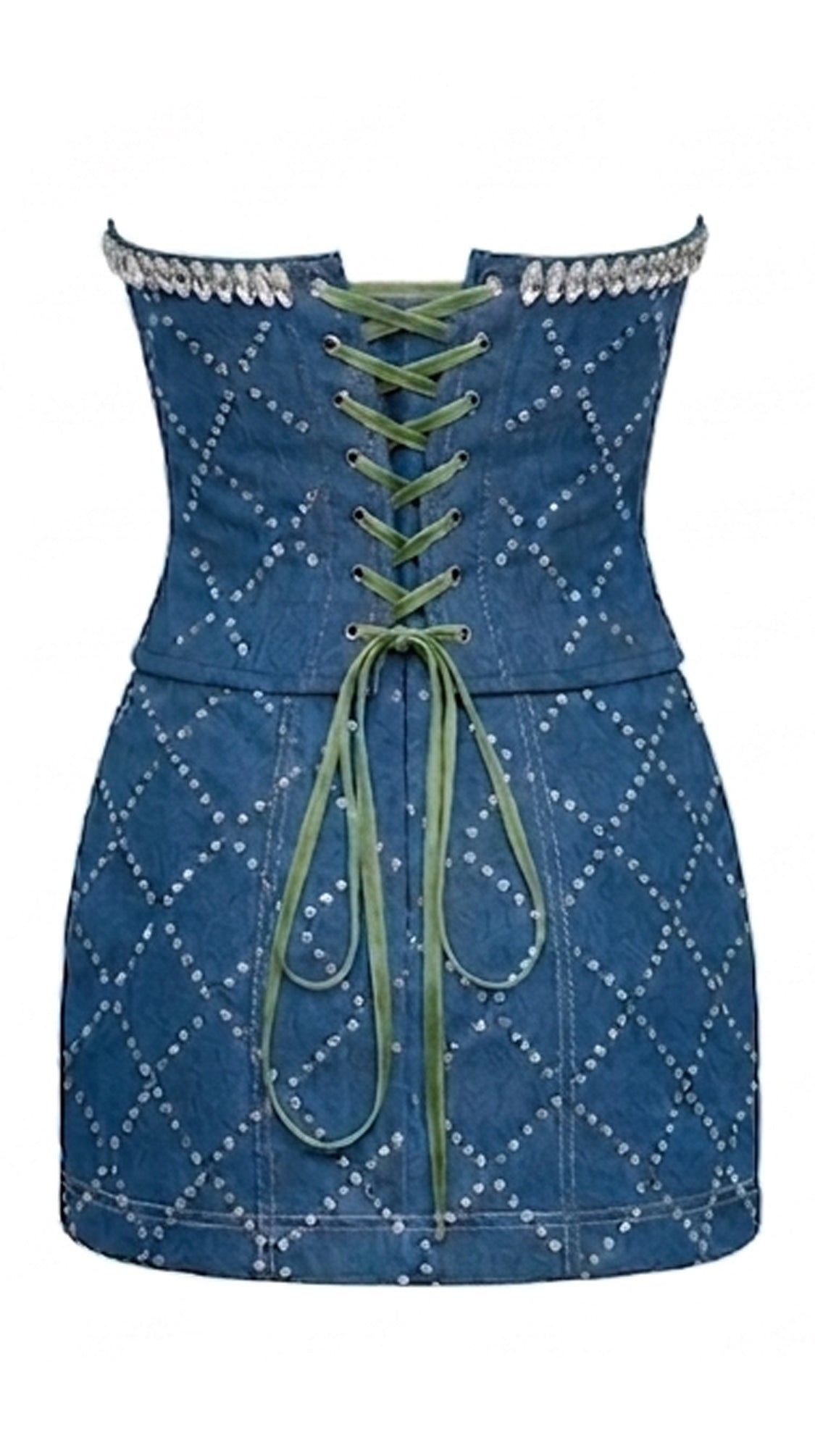 MIA Embellished Corset & Skirt Set