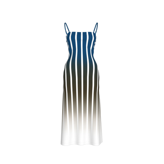 Gradient Stripes Dress