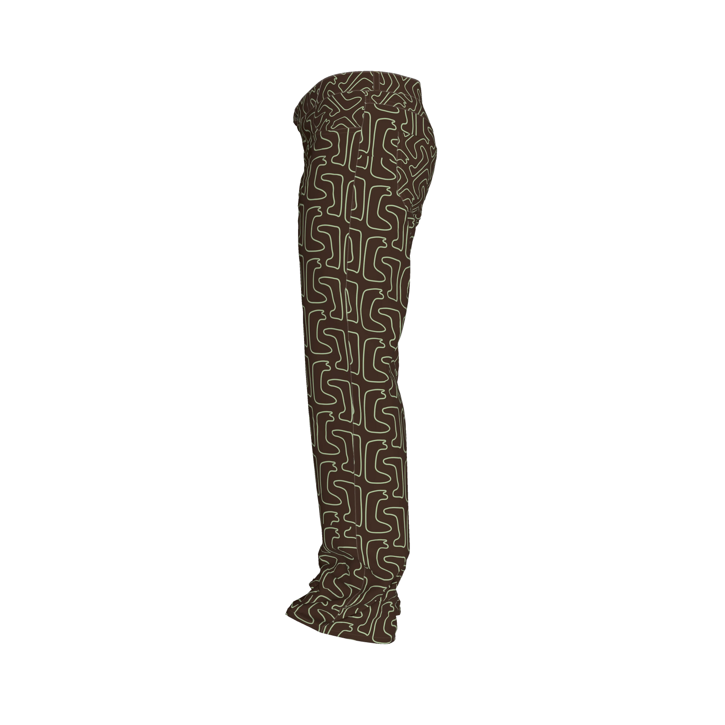 PRFW25 Brown/Green Jeans