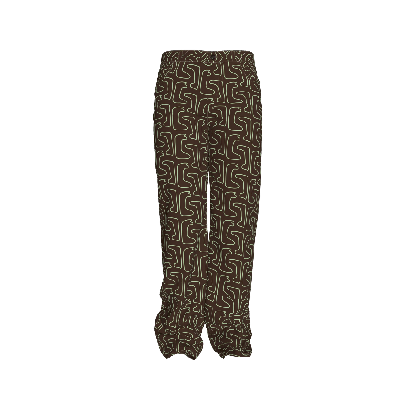 PRFW25 Brown/Green Jeans